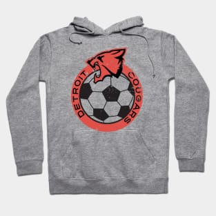 1967 Detroit Cougars Vintage Soccer Hoodie